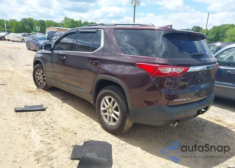 2019 Chevrolet Traverse 1Lt из США, поврежденный, VIN 1GNEVGKW6KJ113229